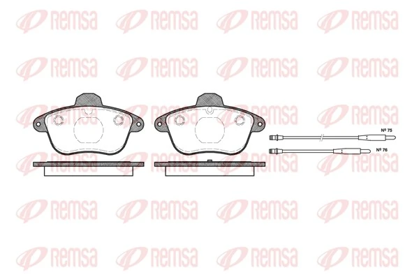 Brake Pad Set, disc brake 0401.14