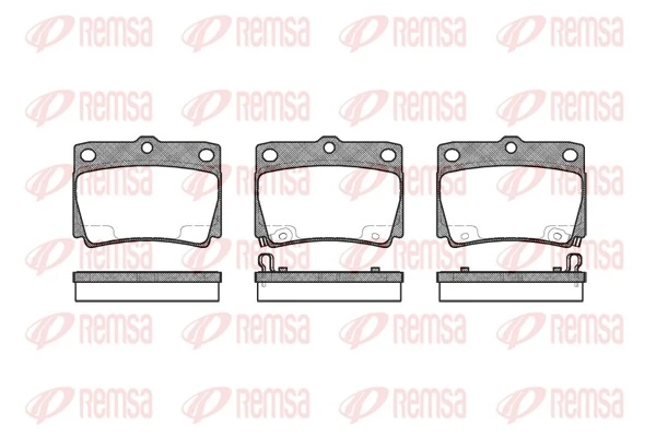 Brake Pad Set, disc brake 0750.02