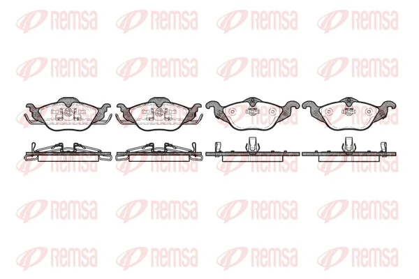 Brake Pad Set, disc brake 0684.02