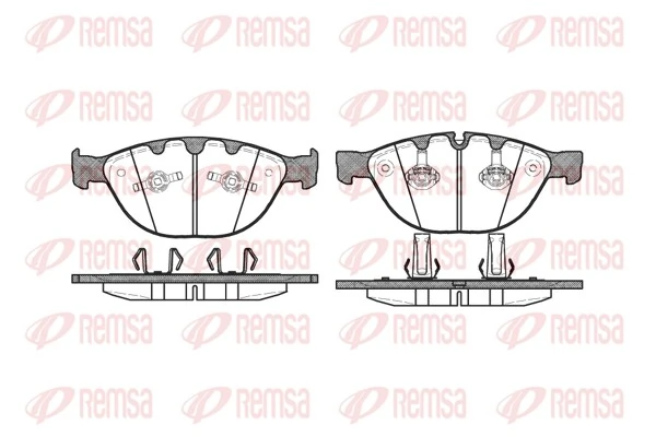 Brake Pad Set, disc brake 0958.10