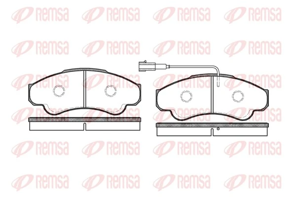 Brake Pad Set, disc brake 0959.01
