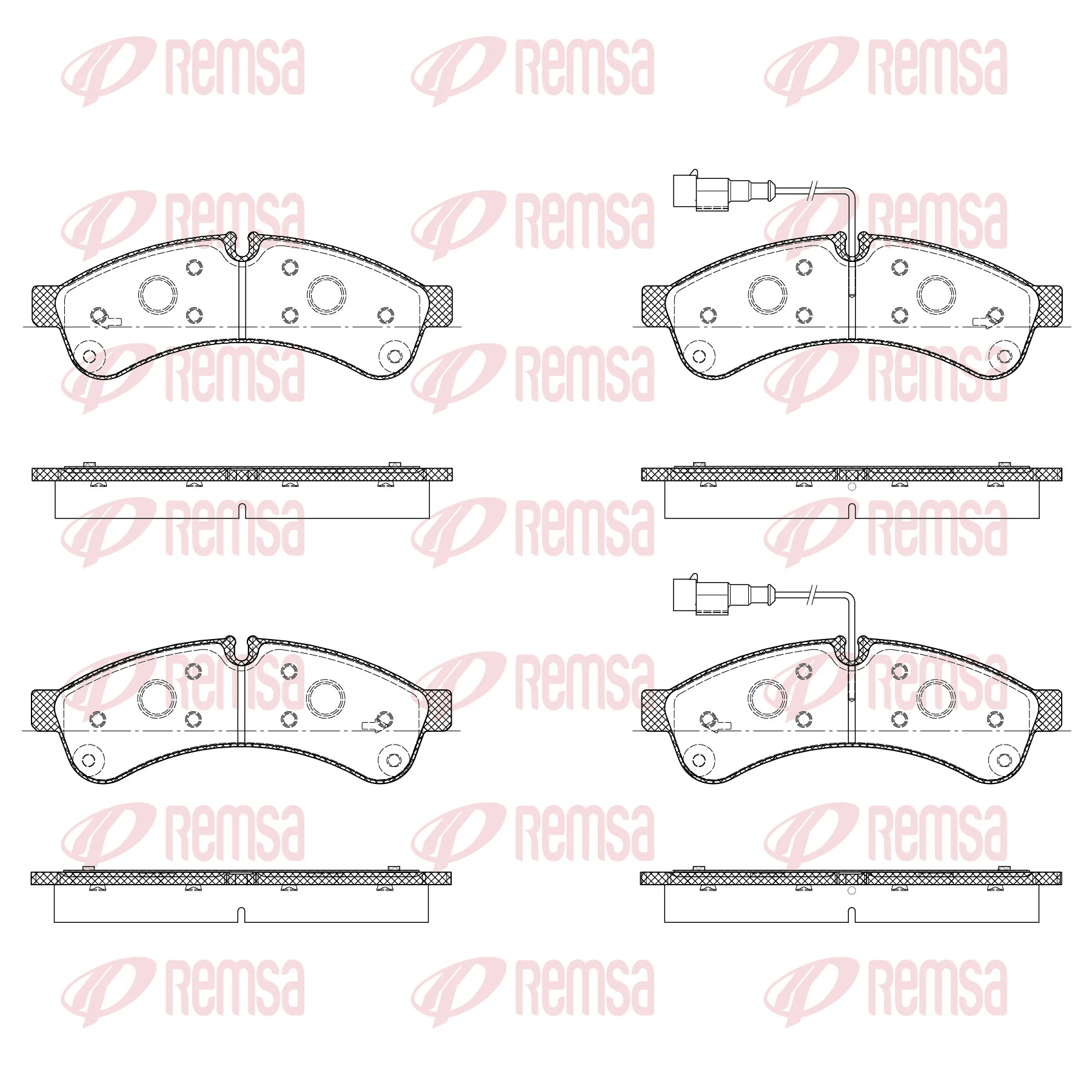 Brake Pad Set, disc brake 1339.12