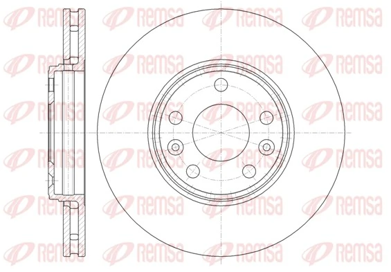 Brake Disc 61344.10