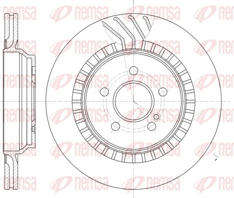 Brake Disc 61187.10
