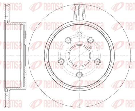 Brake Disc 61255.10