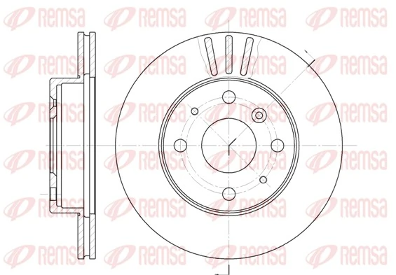 Brake Disc 61095.10