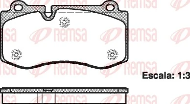 Brake Pad Set, disc brake 1202.00