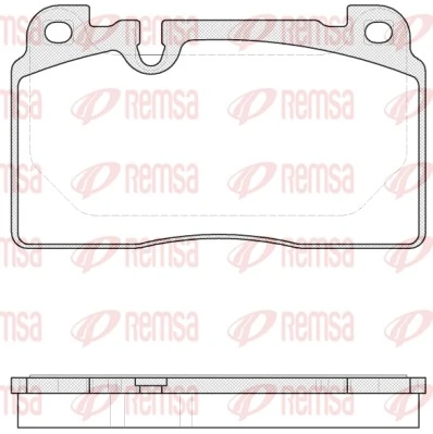 Brake Pad Set, disc brake 1527.00