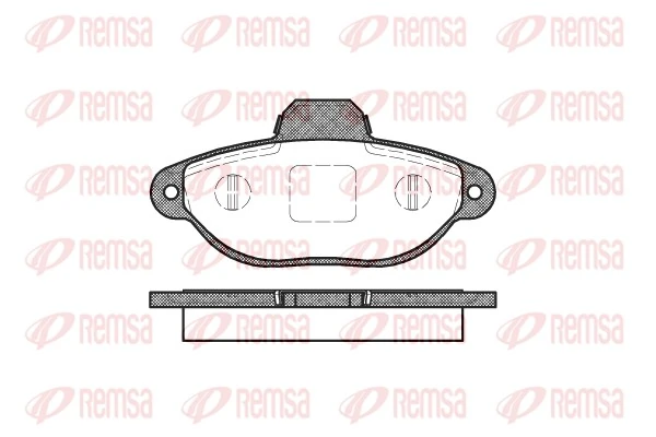 Brake Pad Set, disc brake 0414.20