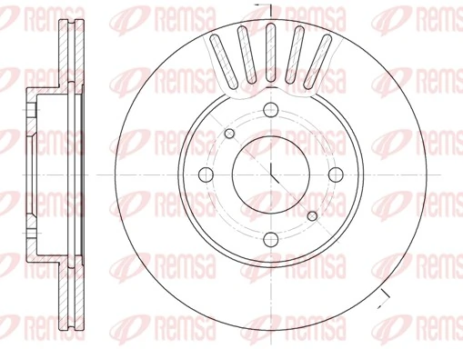 Brake Disc 6179.10