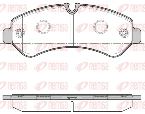 Brake Pad Set, disc brake 1866.00