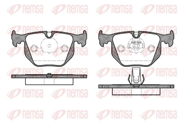 Brake Pad Set, disc brake 0381.20