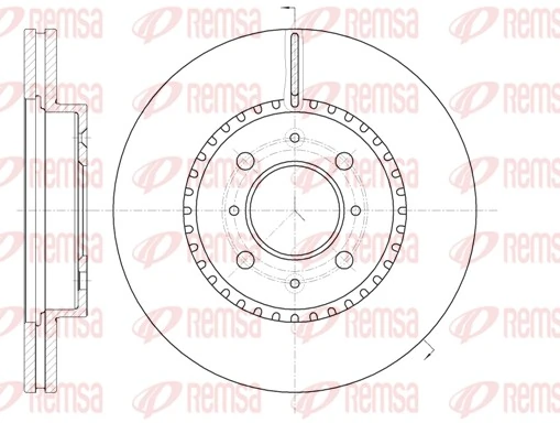 Brake Disc 61096.10