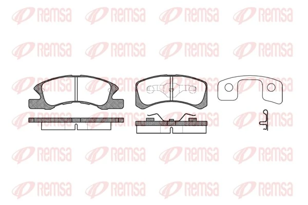 Brake Pad Set, disc brake 1111.02