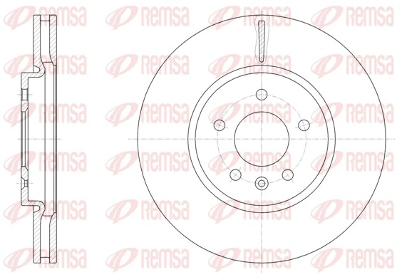 Brake Disc 61541.10
