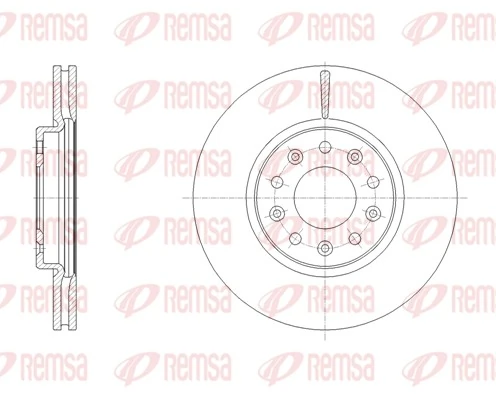 Brake Disc 61817.10