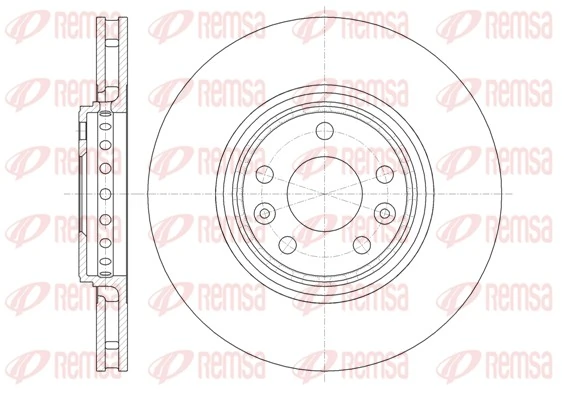 Brake Disc 61345.10