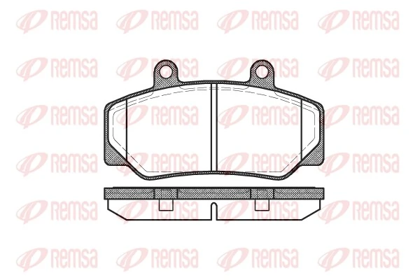 Brake Pad Set, disc brake 0176.20