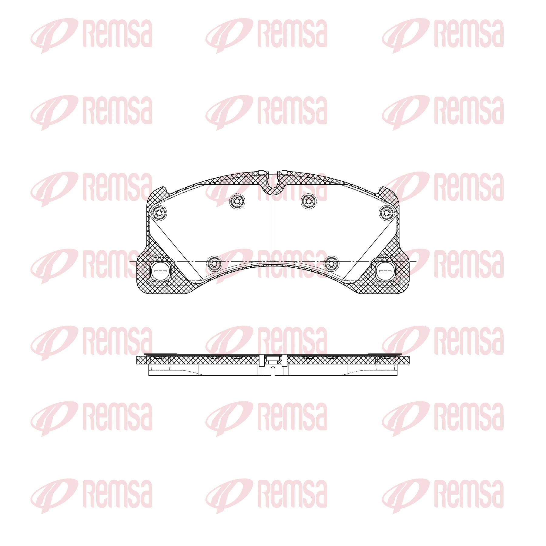 Brake Pad Set, disc brake 1345.45