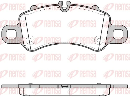 Brake Pad Set, disc brake 1713.00