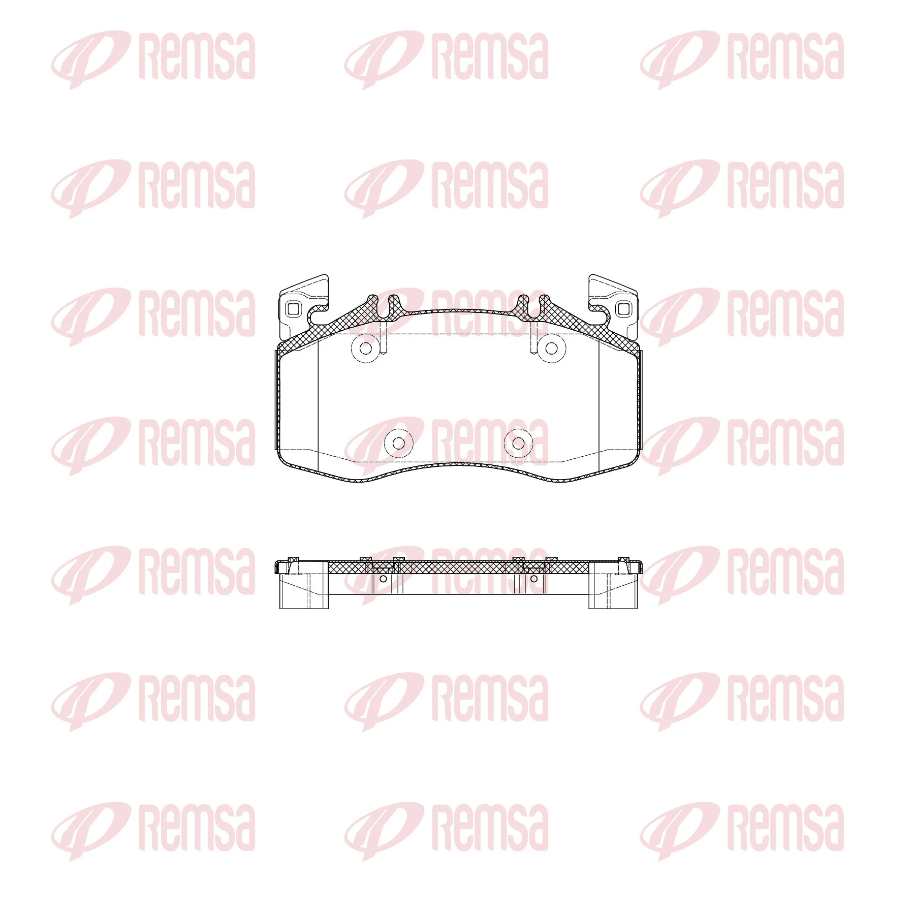 Brake Pad Set, disc brake 1908.00