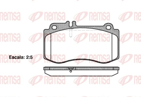 Brake Pad Set, disc brake 1406.00