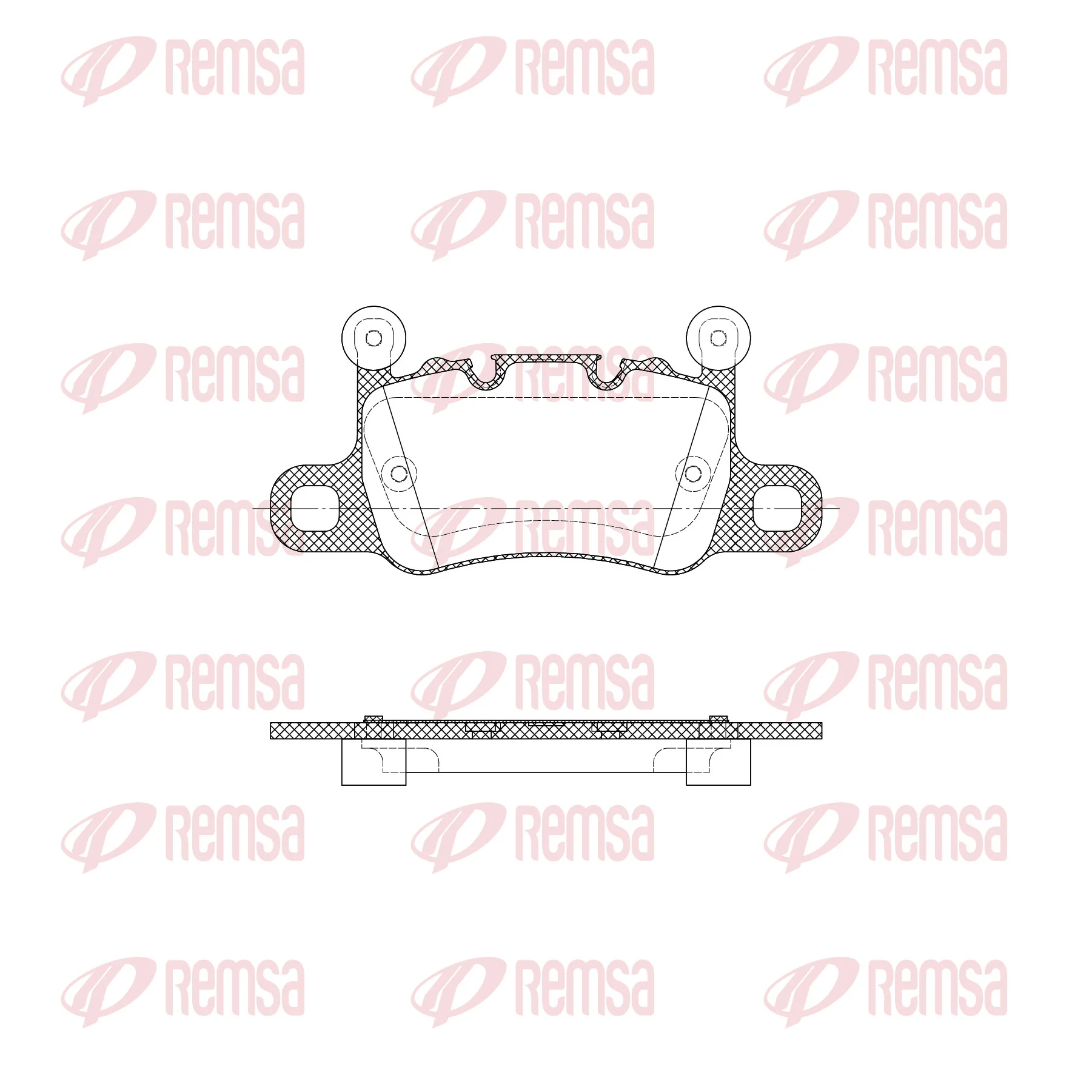Brake Pad Set, disc brake 1598.40