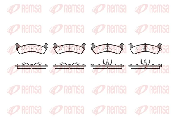 Brake Pad Set, disc brake 0617.12