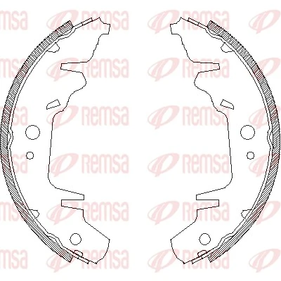 Brake Shoe 4020.00