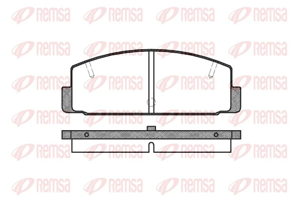 Brake Pad Set, disc brake 0179.10
