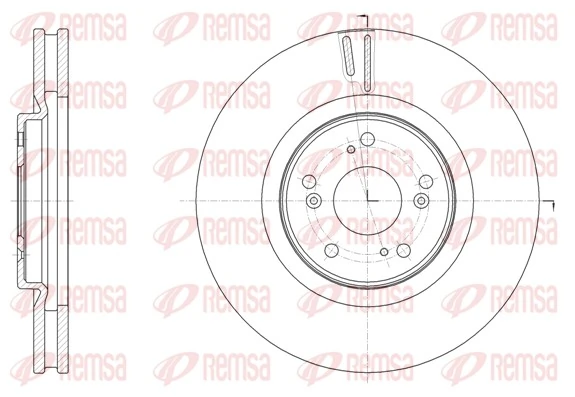 Brake Disc 61607.10