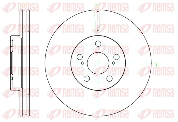 Brake Disc 61093.10