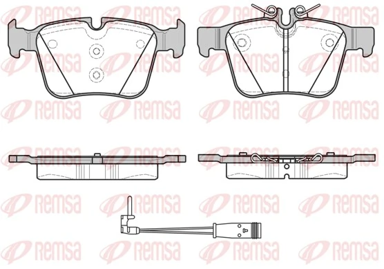 Brake Pad Set, disc brake 1516.21
