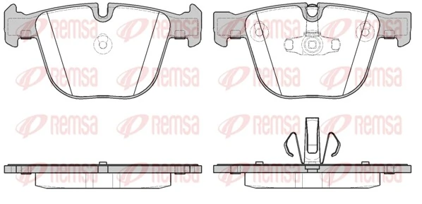 Brake Pad Set, disc brake 0892.20