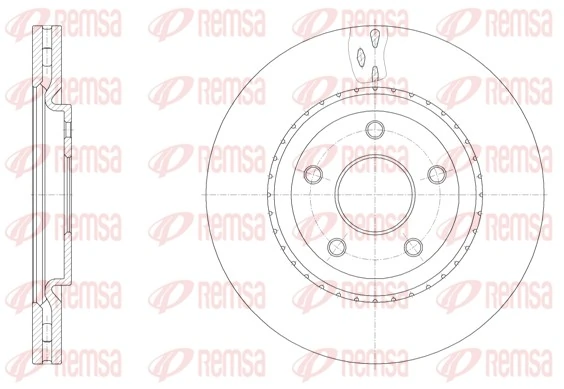 Brake Disc 61515.10