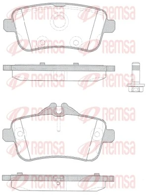 Brake Pad Set, disc brake 1503.10