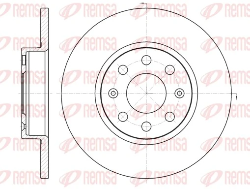 Brake Disc 61209.00
