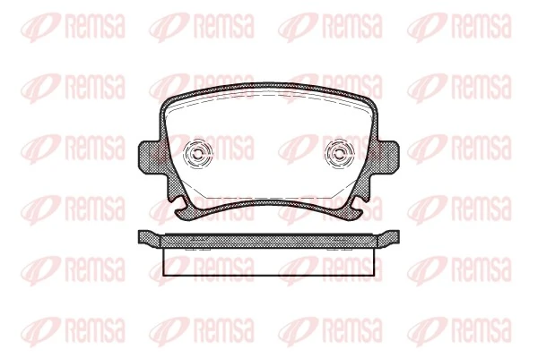 Brake Pad Set, disc brake 1031.00