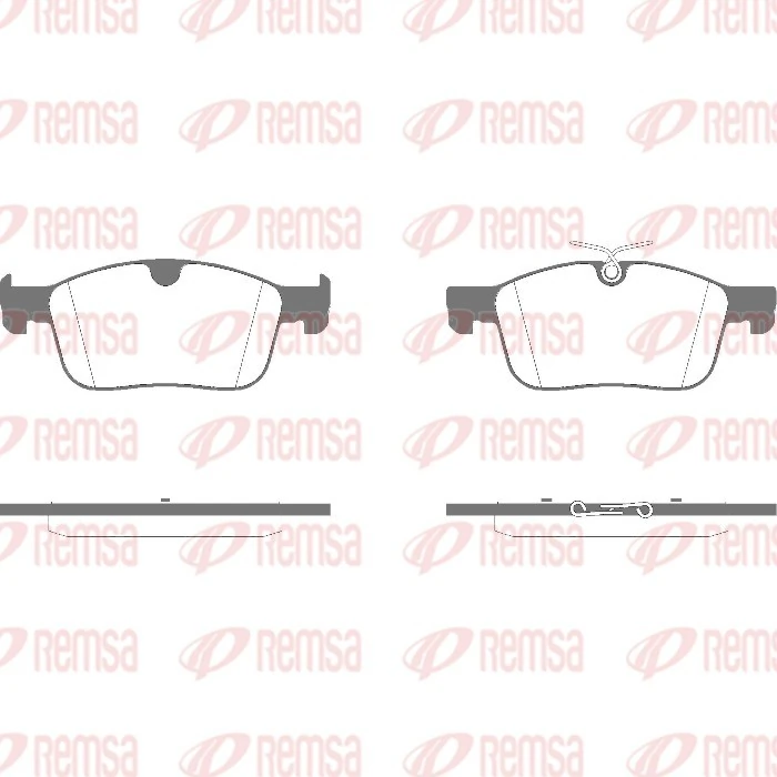 Brake Pad Set, disc brake 1949.00