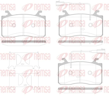 Brake Pad Set, disc brake 1759.12