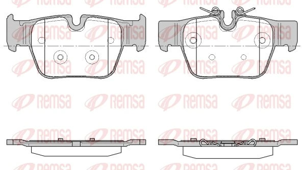 Brake Pad Set, disc brake 1868.00