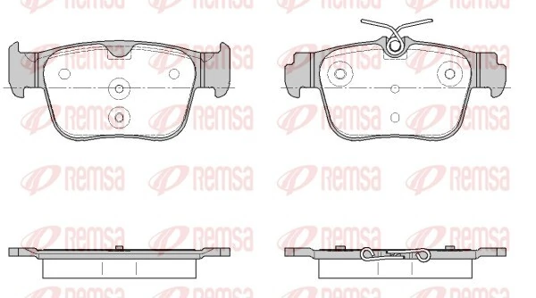 Brake Pad Set, disc brake 1945.00