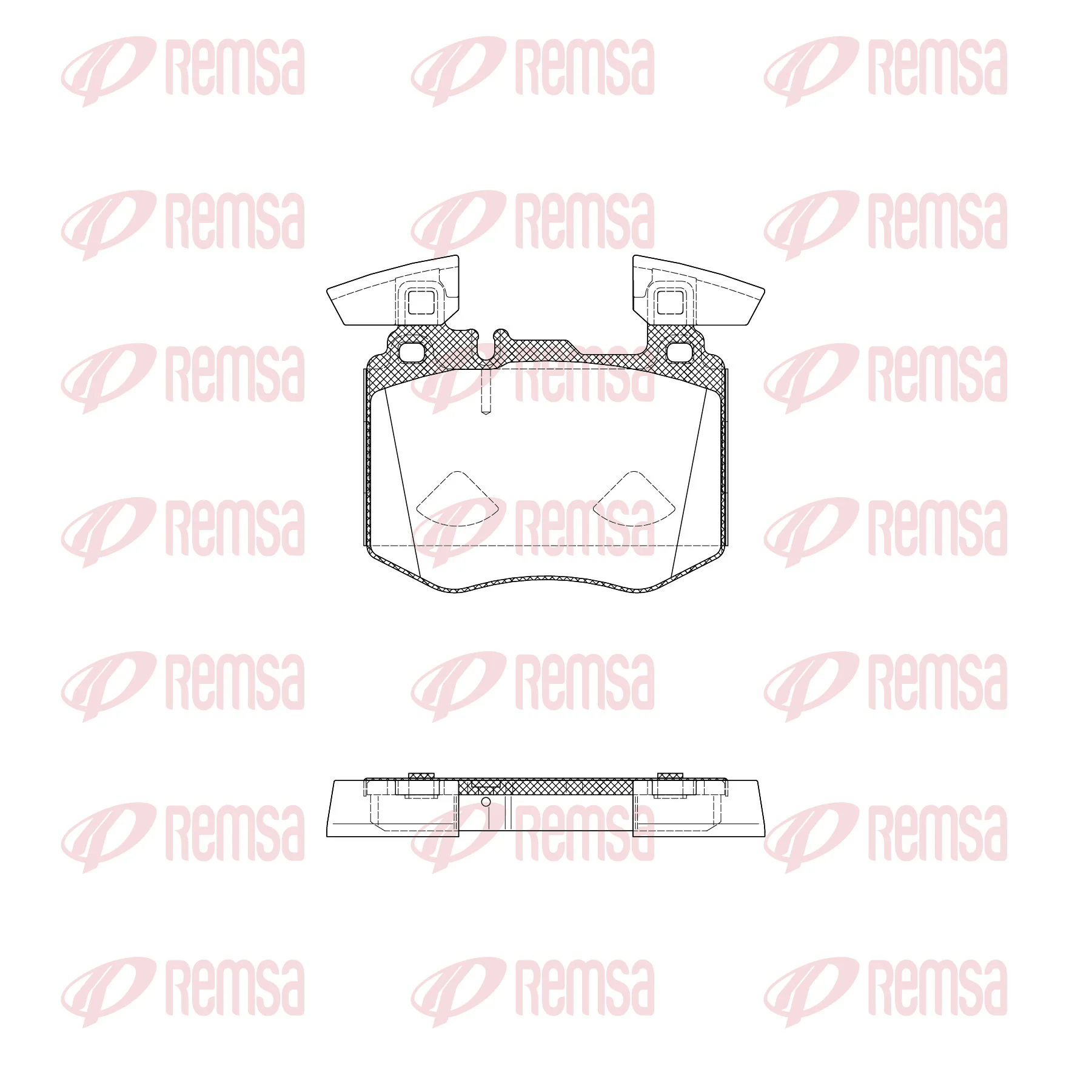 Brake Pad Set, disc brake 1883.00