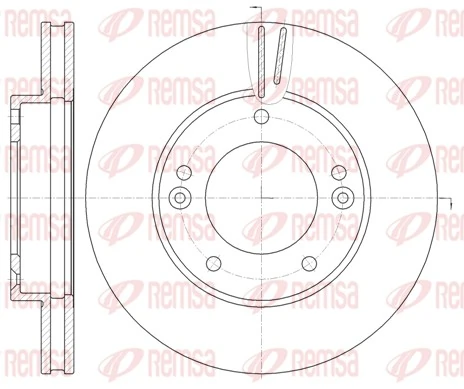 Brake Disc 6992.10