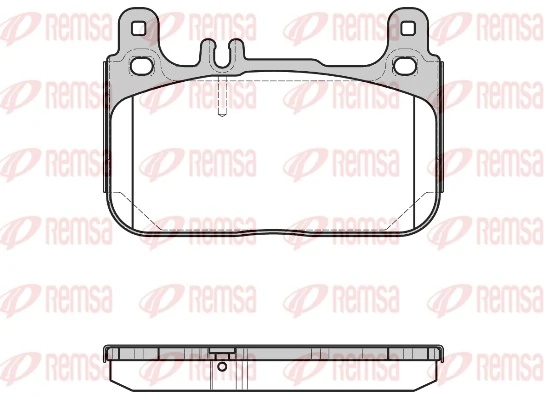 Brake Pad Set, disc brake 1622.00