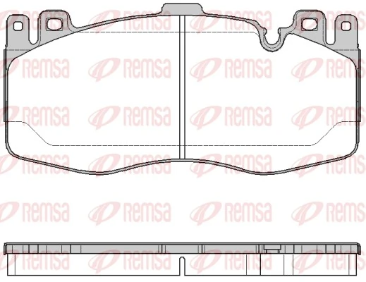 Brake Pad Set, disc brake 1742.00