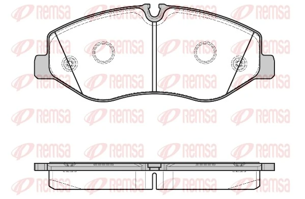 Brake Pad Set, disc brake 1623.00