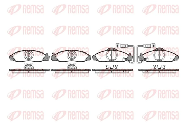 Brake Pad Set, disc brake 0624.02