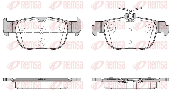 Brake Pad Set, disc brake 1897.00