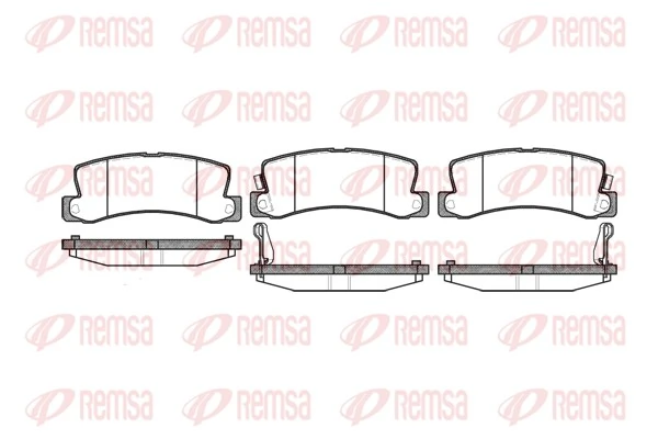 Brake Pad Set, disc brake 0214.22